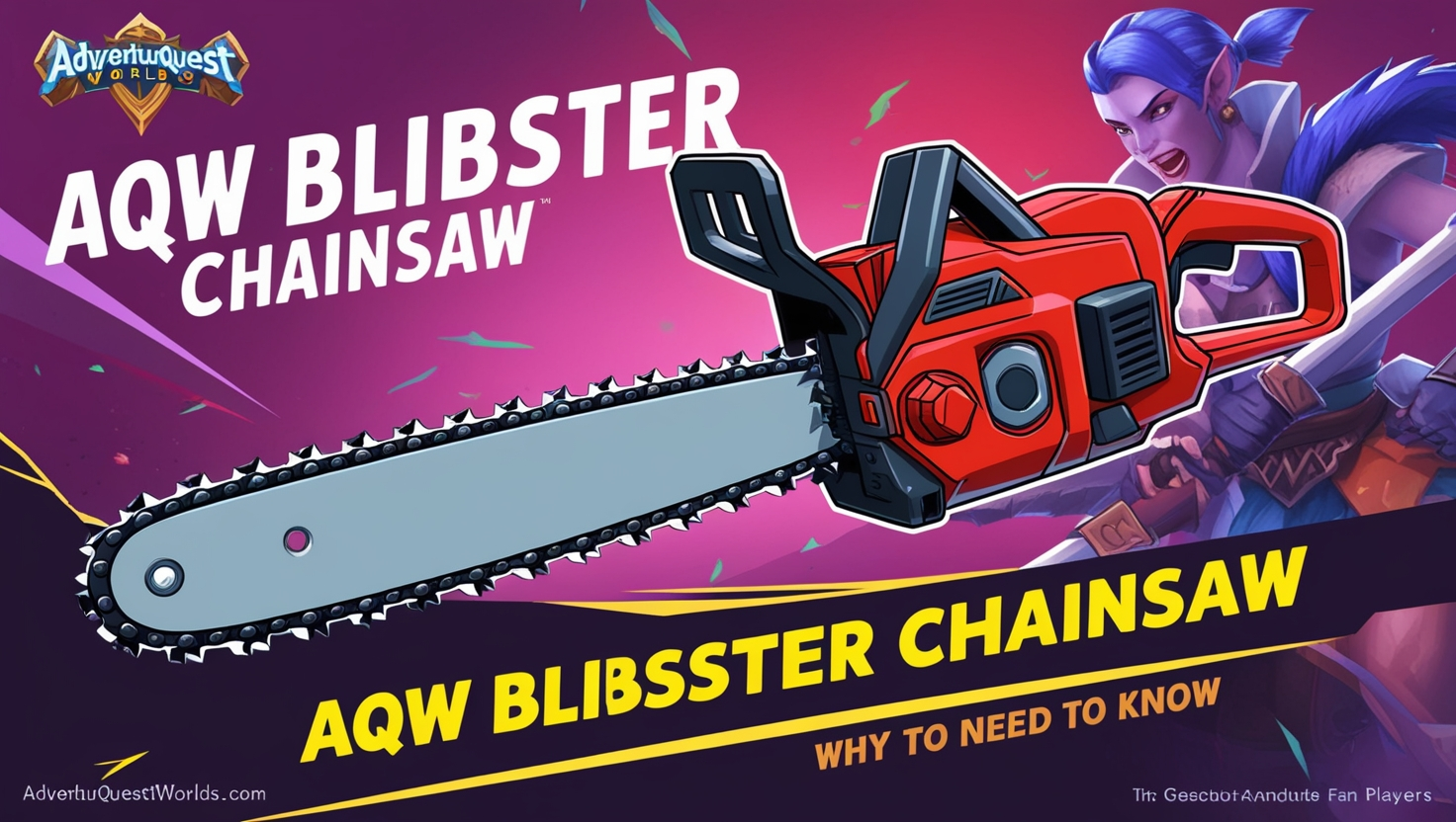 aqw blibster chainsaw